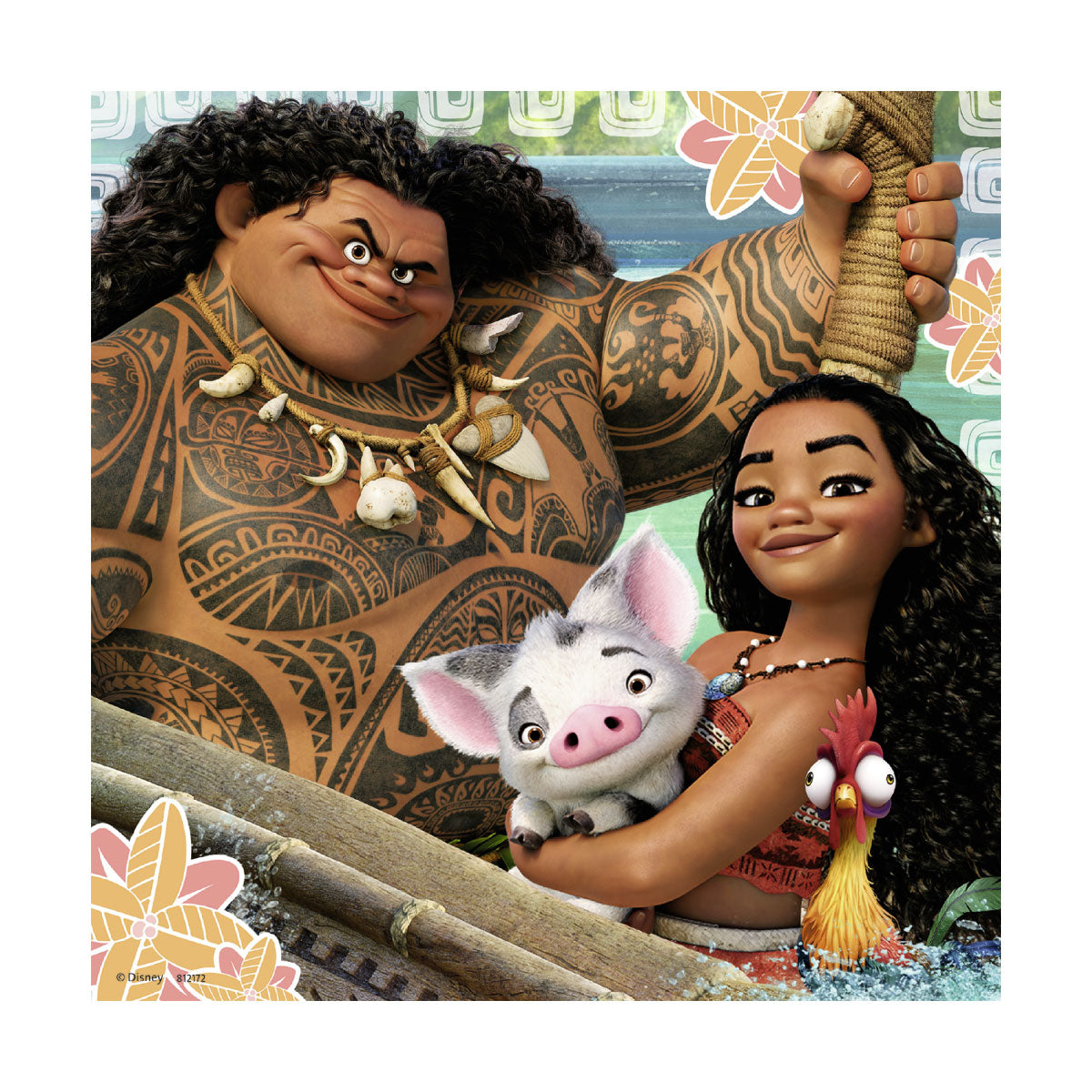 Disney’s Moana Born to Voyage 3 x 49pc Jigsaw Puzzles from Ravensburger