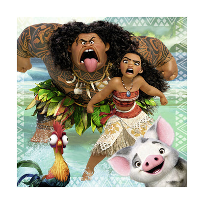 Disney’s Moana Born to Voyage 3 x 49pc Jigsaw Puzzles from Ravensburger