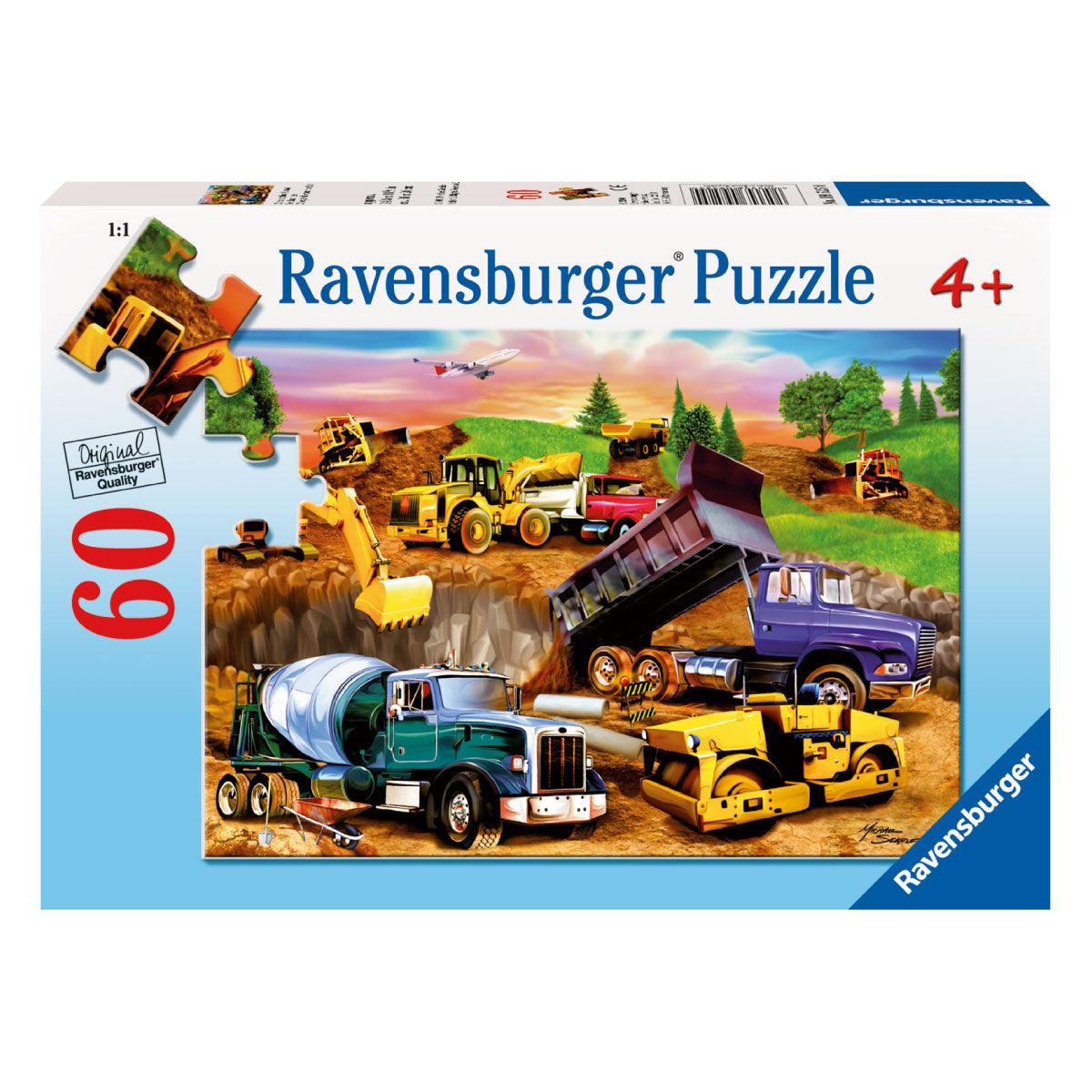 Ravensburger Construction Crowd 60pc Jigsaw Puzzle