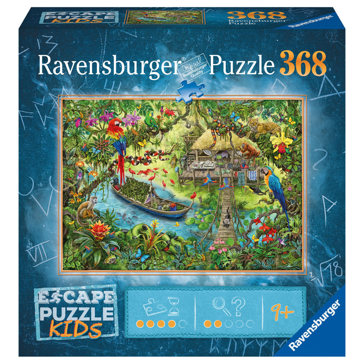 Escape Puzzle for Kids: Jungle Journey 368 pc Jigsaw from Ravensburger