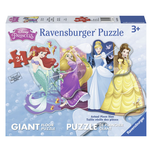 Disney Pretty Princesses 24pc Shaped Floor Puzzle