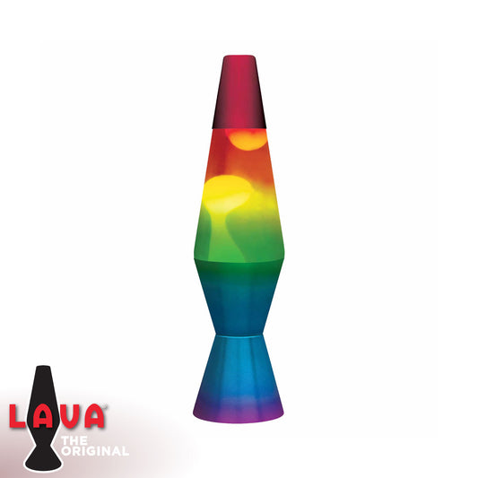 Rainbow 11.5” Lava Lamp