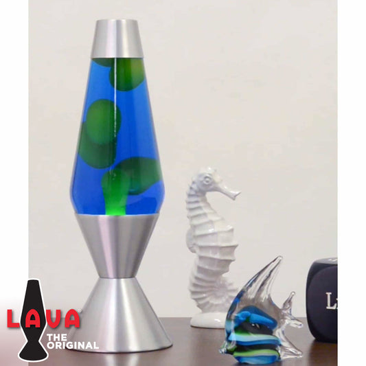Colored Wax + Colored Liquid 16.3” Lava Lamps