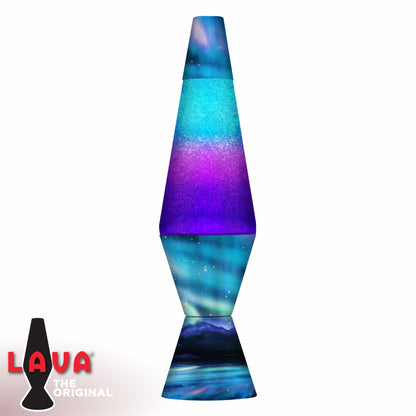 Northern Lights Colormax Glitter 14.5” Lava Lamp