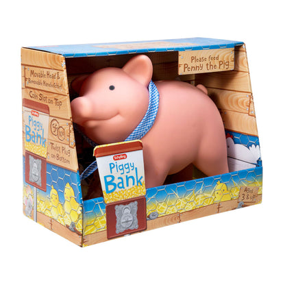 Rubber Piggy Bank from Schylling