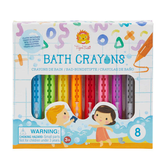 Tiger Tribe Bath Crayons - 8 colors