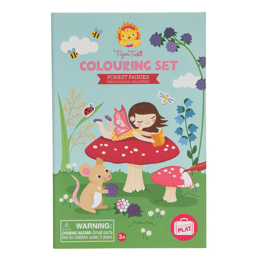 Tiger Tribe Forest Fairies Coloring Set