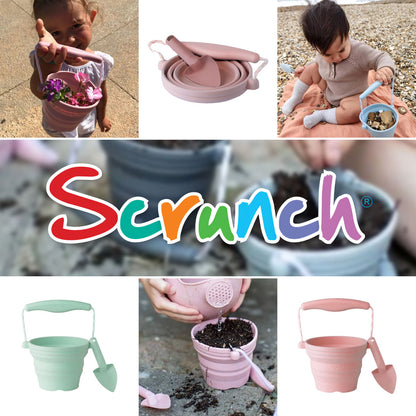 Scrunch Seedling Pot with Spade