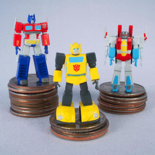 World’s Smallest Micro Action Figures Transformers Generation 1