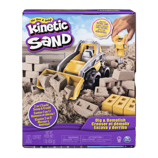 Kinetic Sand Dig & Demolish Truck Set