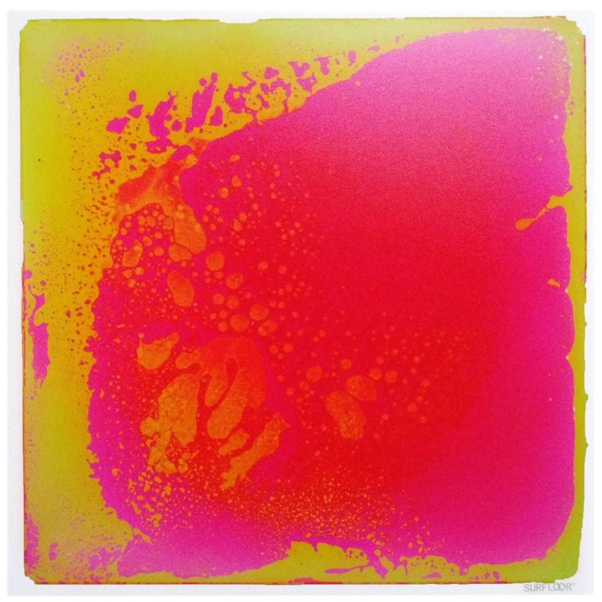 Surfloor Liquid Tiles - Pink & Yellow