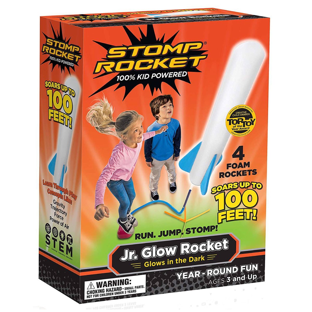 Stomp Rockets Jr Glow