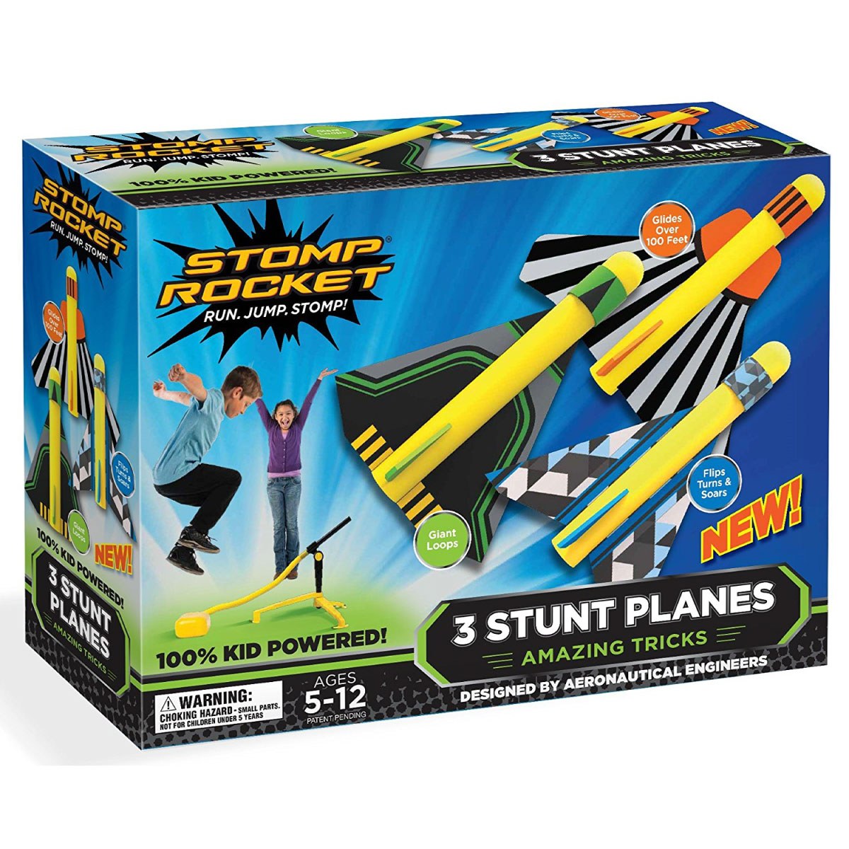 Stomp Rockets Stunt Planes
