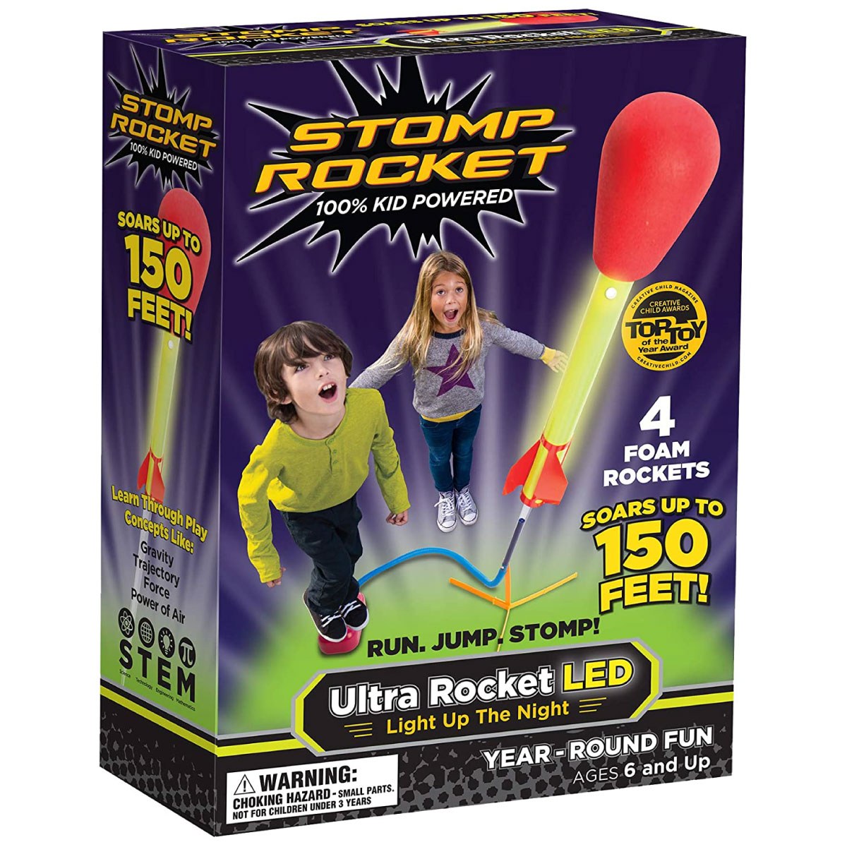 Stomp Rockets Ultra Rocket LED