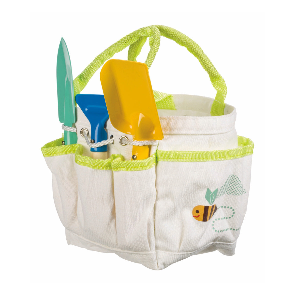 Beetle & Bee Kids Garden Tote with Hand Tools - 4pc Set