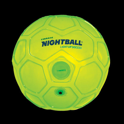 Tangle NightBall Soccer Ball - Green