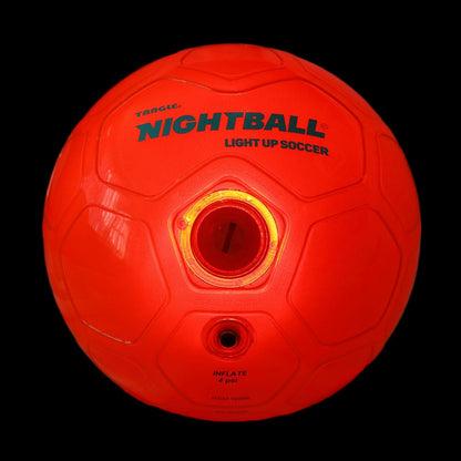 Tangle NightBall Soccer Ball - Orange
