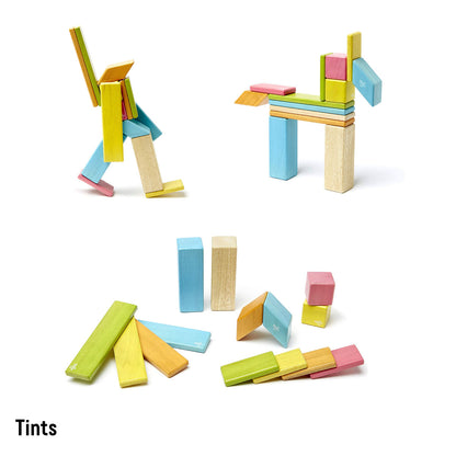 Tegu Classic Blocks - Tints 14 Piece Set