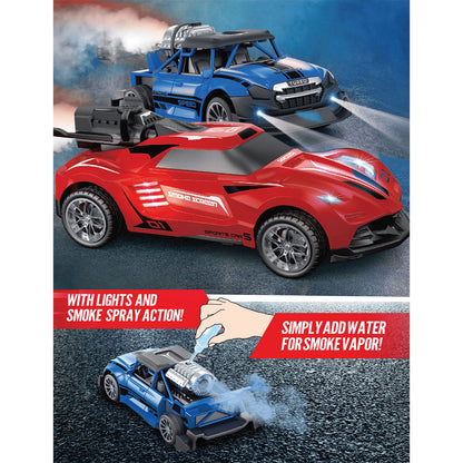 Thin Air Brands RC Smoke Screen Racer Sports Car - Red