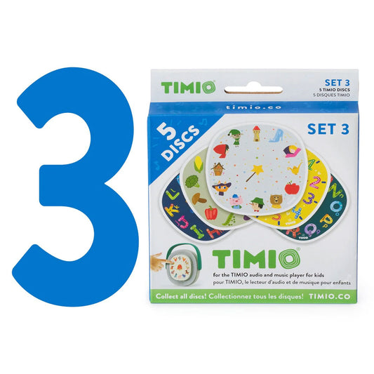 Timio Audio System Disc Set 3