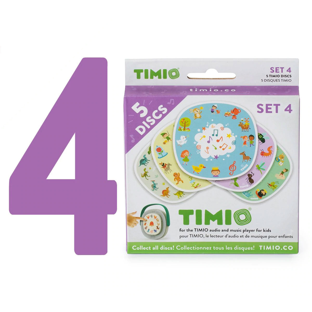 Timio Audio System Disc Set 4
