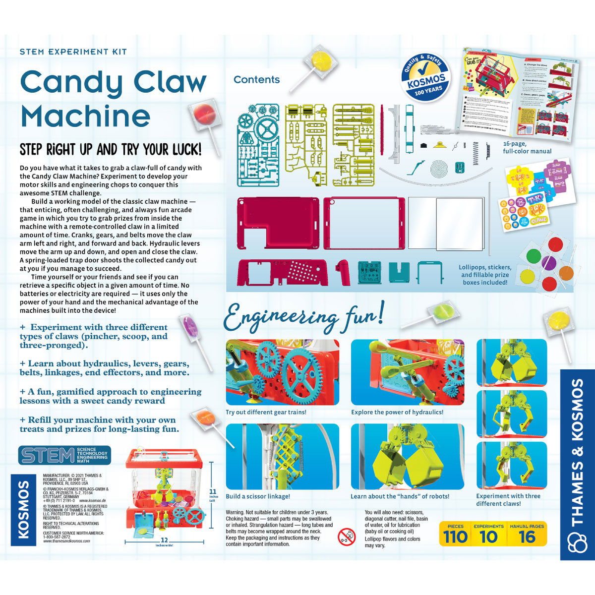 Candy Claw Machine from Thames & Kosmos