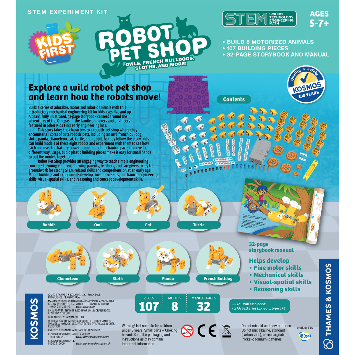 Kids First Robot Pet Shop from Thames & Kosmos