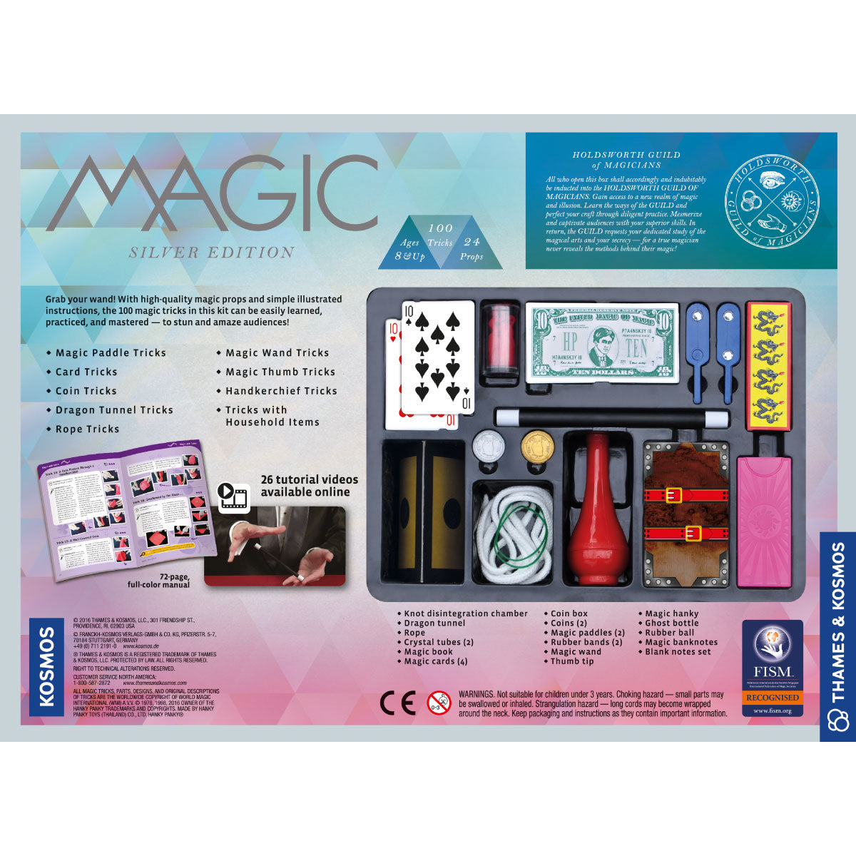 Magic: Silver Edition 100 Tricks Set from Thames & Kosmos