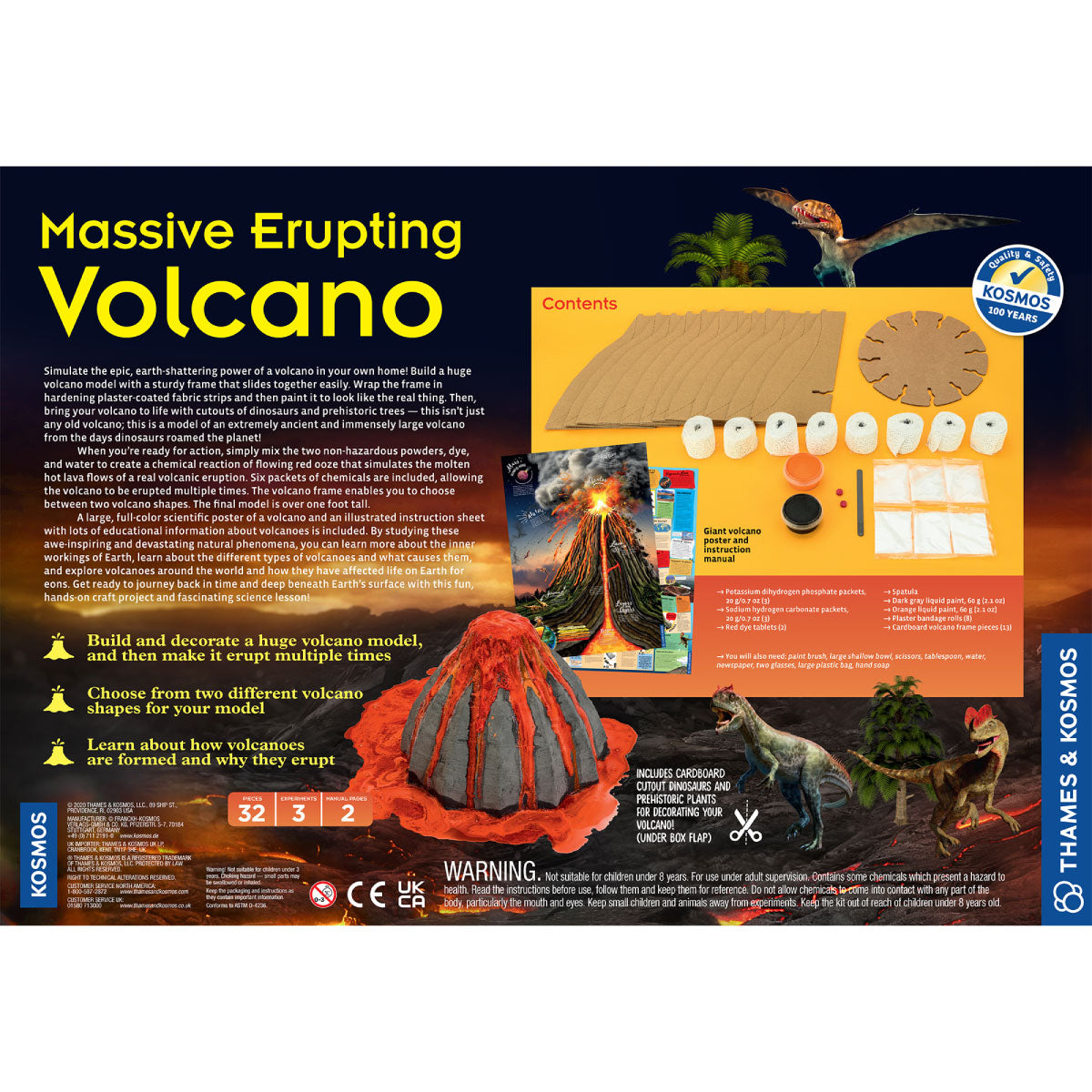 Massive Erupting Volcano Kit from Thames & Kosmos