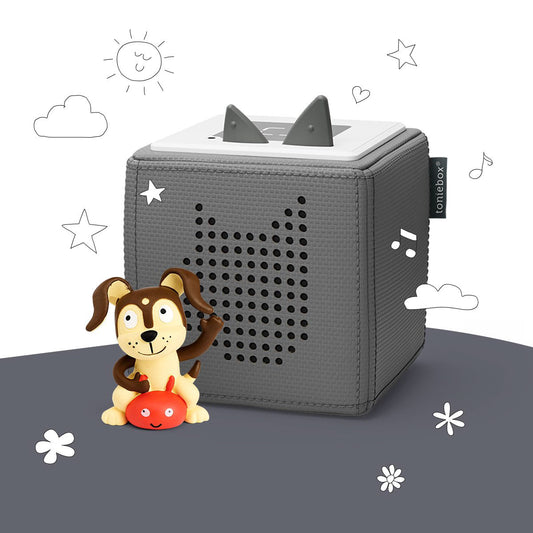 Tonies Grey Starter Box - Playtime Puppy Tonie + Toniebox