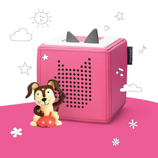 Tonies Pink Starter Box - Playtime Puppy Tonie + Toniebox
