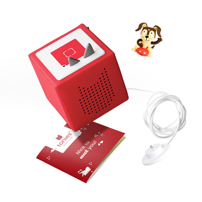 Tonies Red Starter Box - Playtime Puppy Tonie + Toniebox