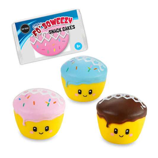Top Trenz OMG Fo’Sqweezy Snack Cakes Frosted Cupcake