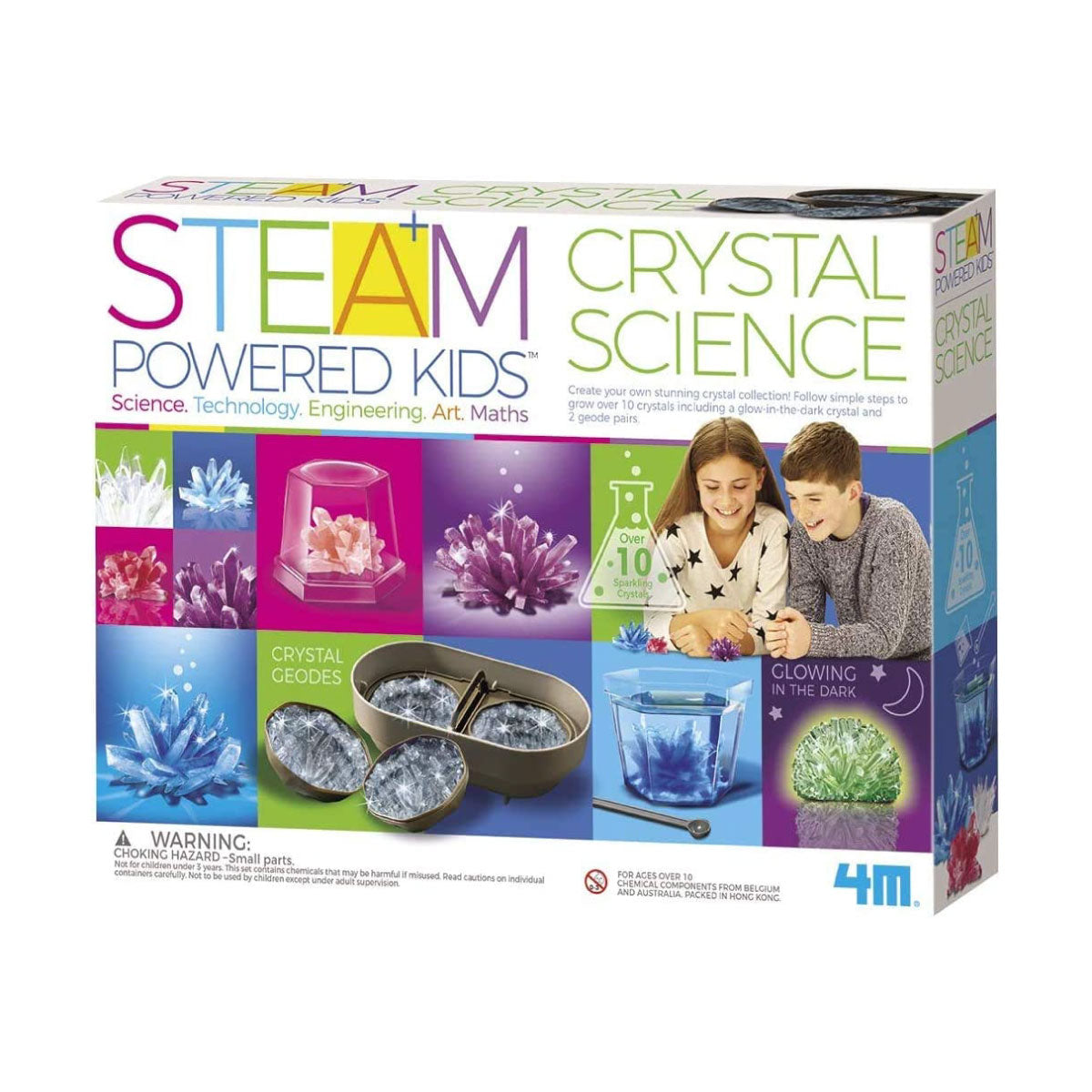 4M STEAM Powered Kids Crystal Science Kit