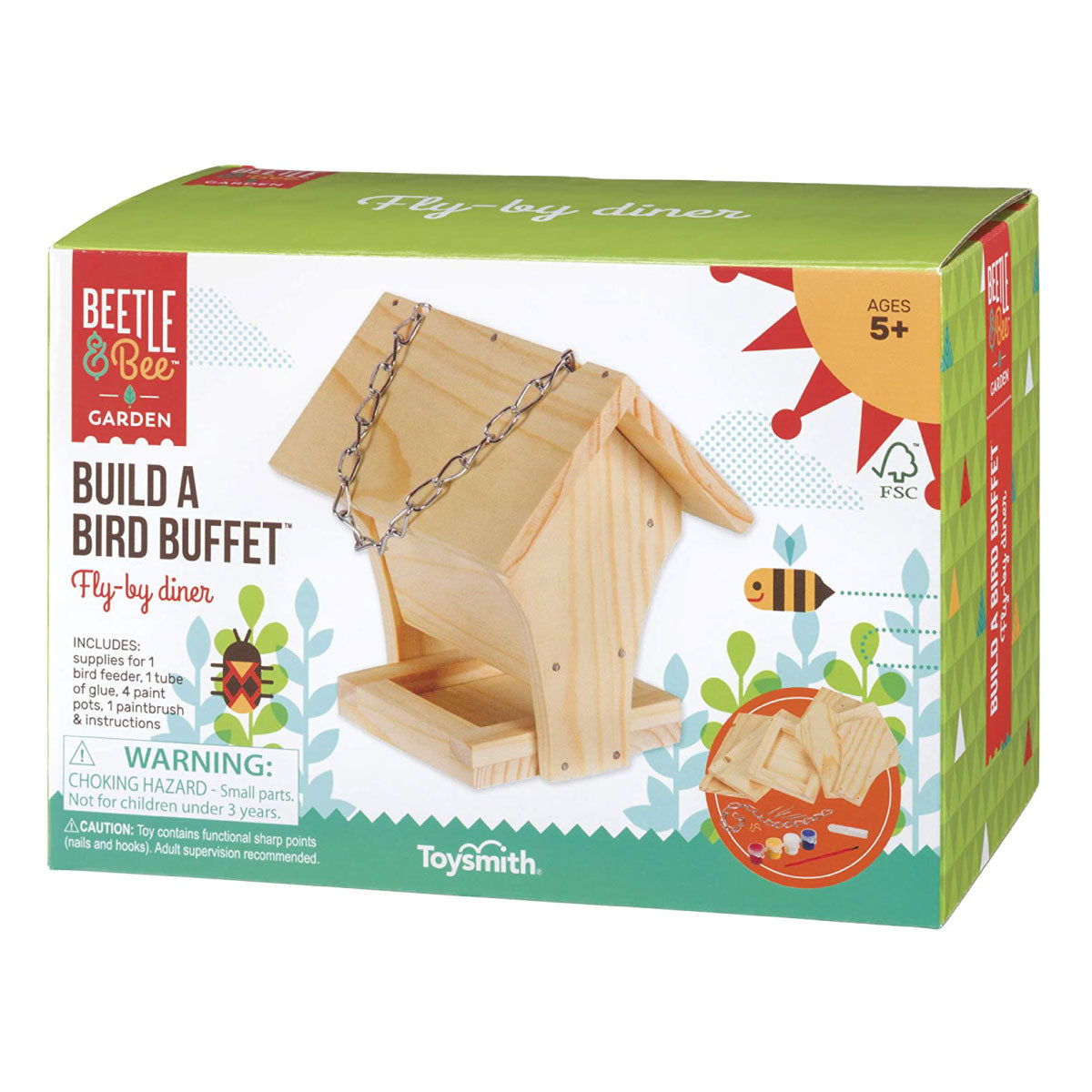 Beetle & Bee Build a Bird Buffet Kit