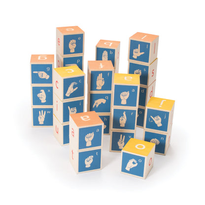 Uncle Goose American Sign Language Blocks