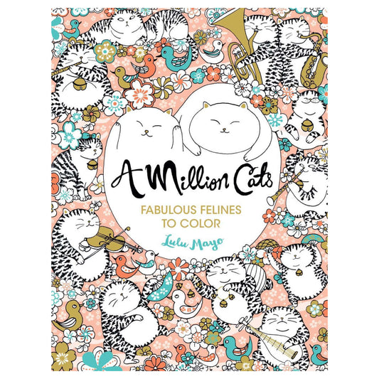 A Million Cats Coloring Book by Lulu Mayo