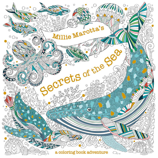 Millie Marotta's Secrets Of The Sea Adult Coloring Book