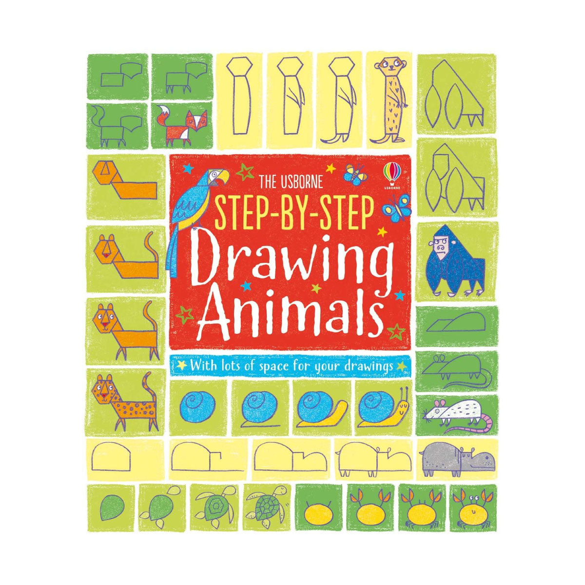 Usborne Step-By-Step Drawing Animals