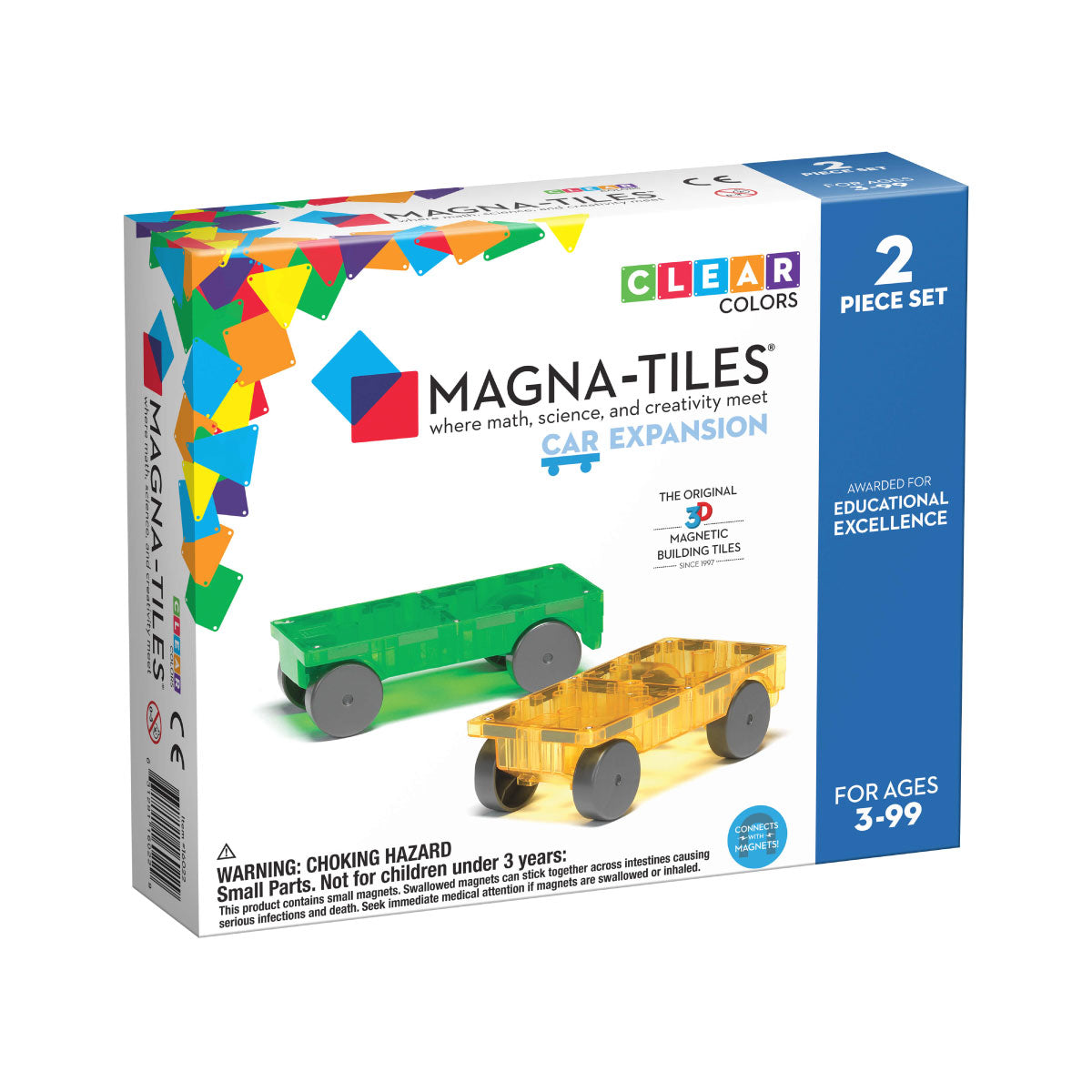 Magna-Tiles Cars Expansion Pack from Valtech