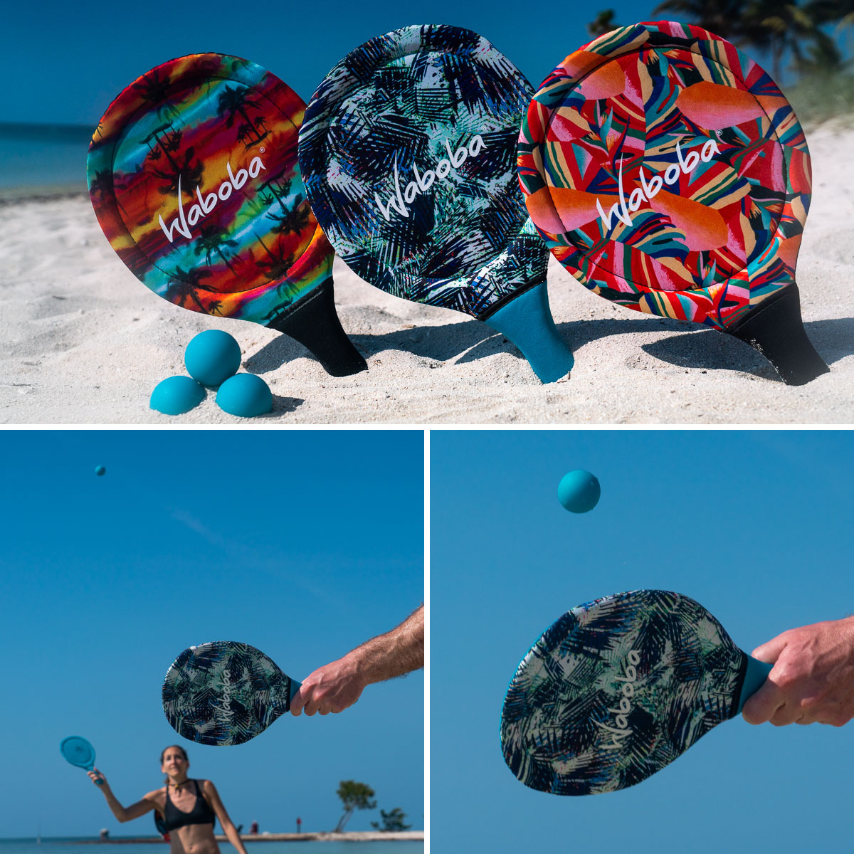 Waboba Beach Paddle Game Set
