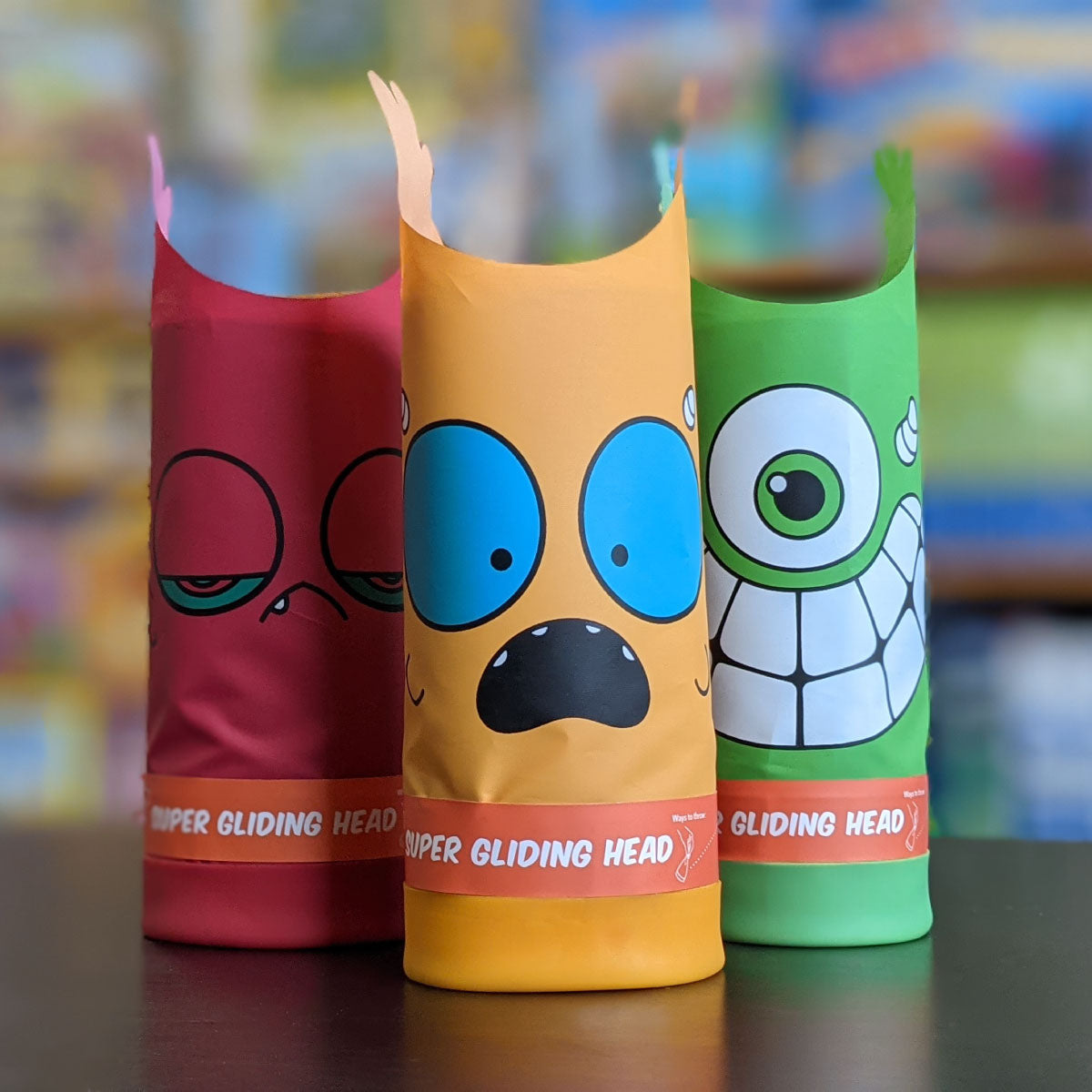 Waboba Heads Flying Airlyft Glider