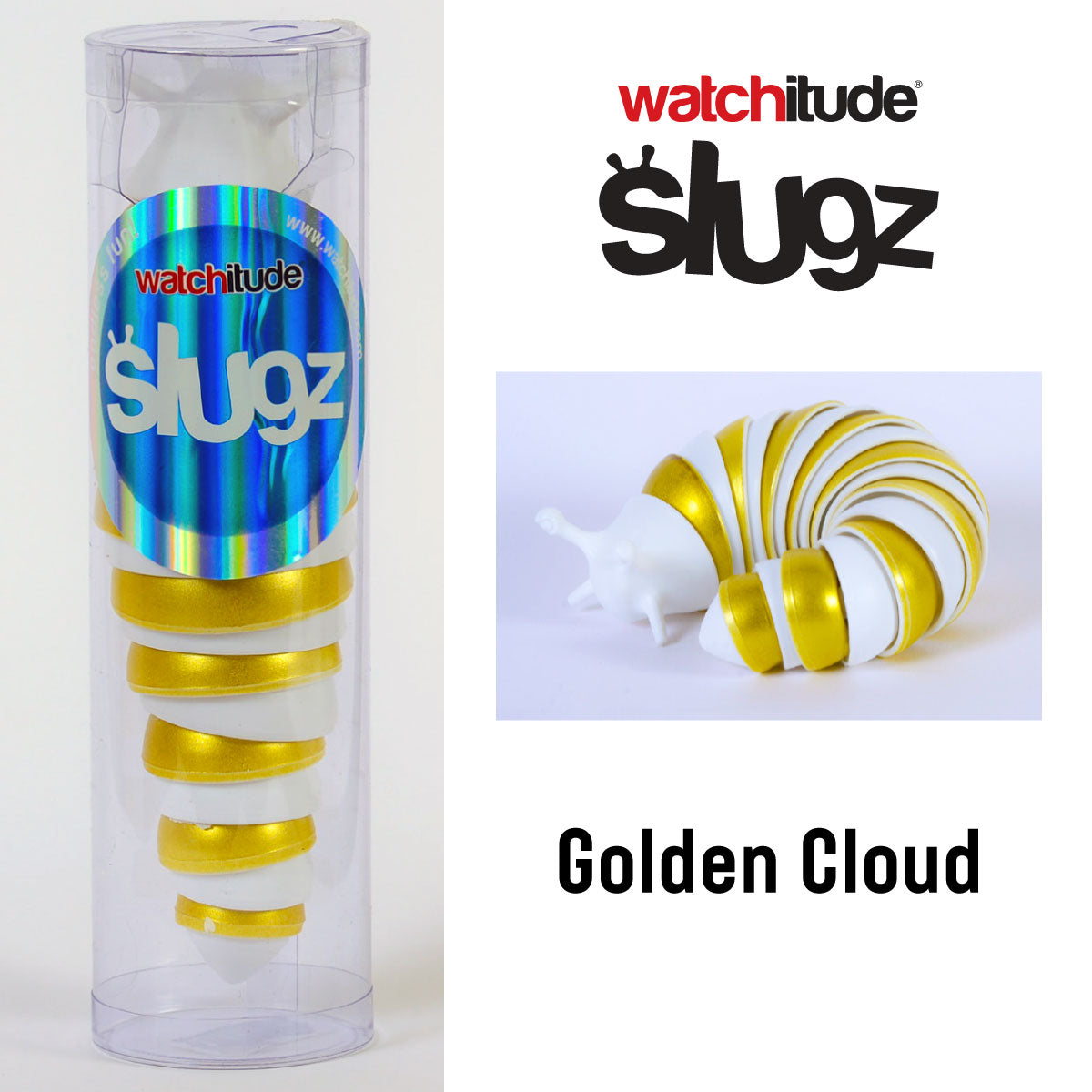 Watchitude Slugz Golden Cloud - 7.7” long