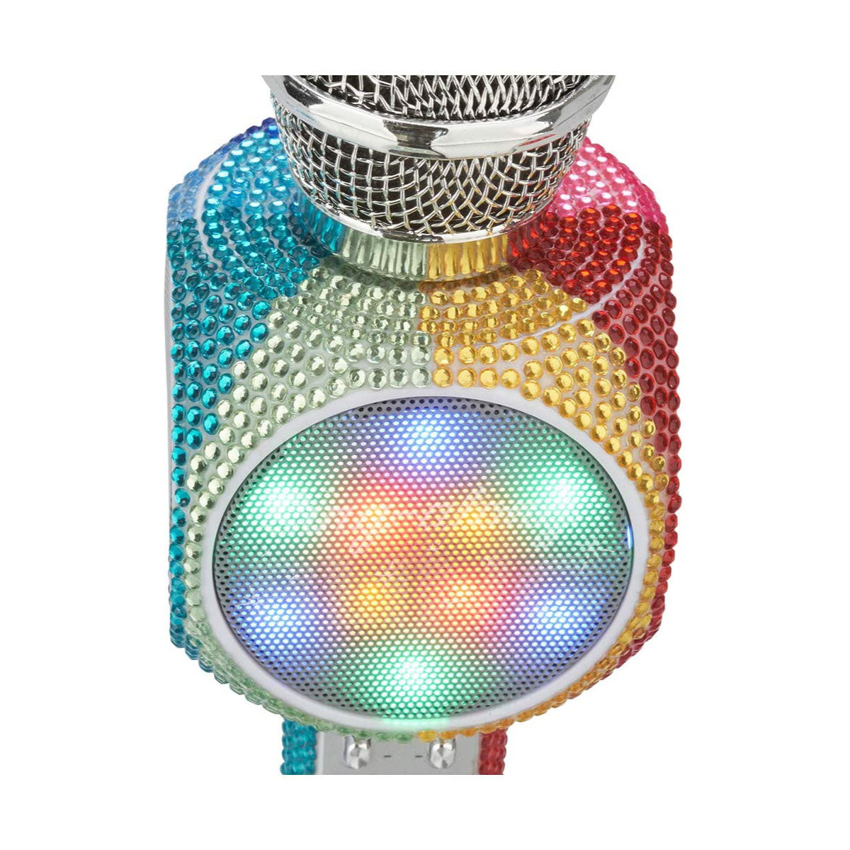 Sing-Along-Bling Rainbow Karaoke Microphone
