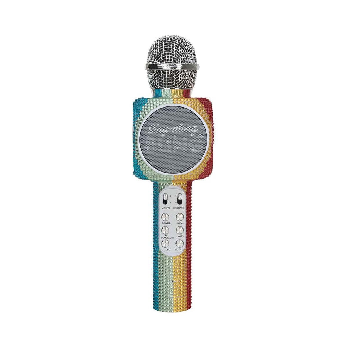 Sing-Along-Bling Rainbow Karaoke Microphone