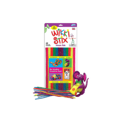 Wikki Stix Neon Colors 48 Pack