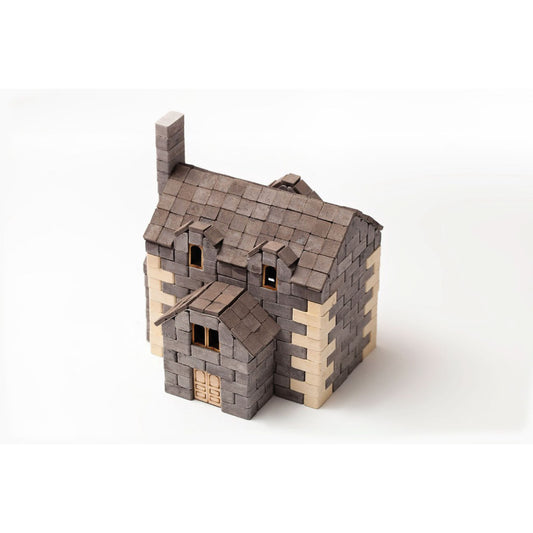 Wise Elk English House Mini Bricks Constructor Set - 500 pcs