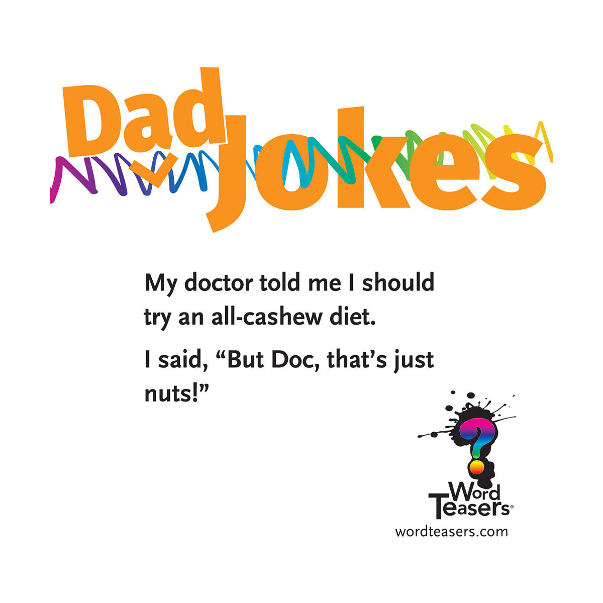Word Teasers Dad Jokes Card Deck