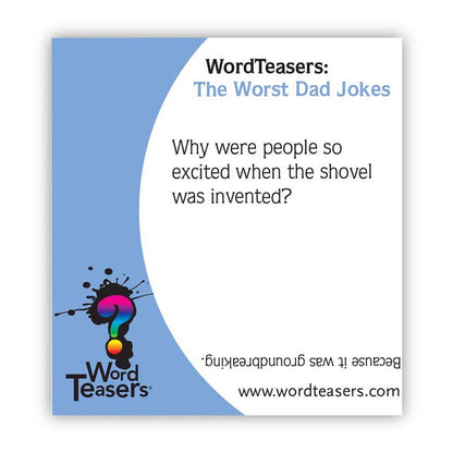 WordTeasers Worst Dad Jokes Card Deck