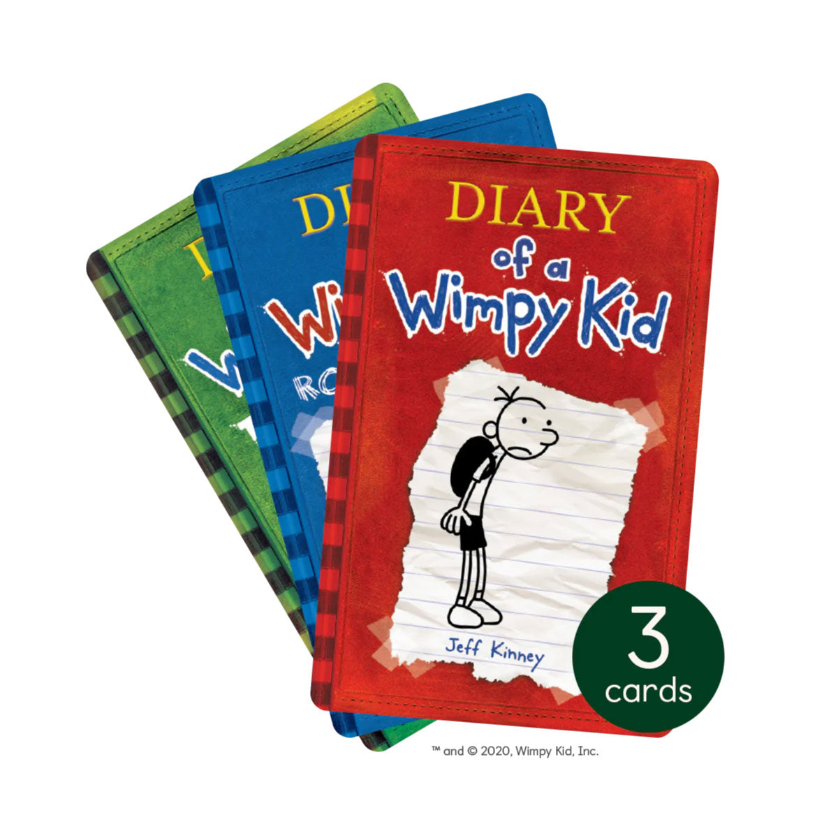 Yoto Diary of a Wimpy Kid Collection 3 Card Set